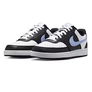 Nike Court Vision Lo Next Nature Black/White Women Size 7.5 New - No Box .